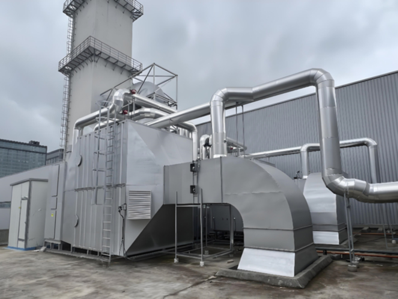 深圳開沃汽車涂裝有機廢氣處理工程